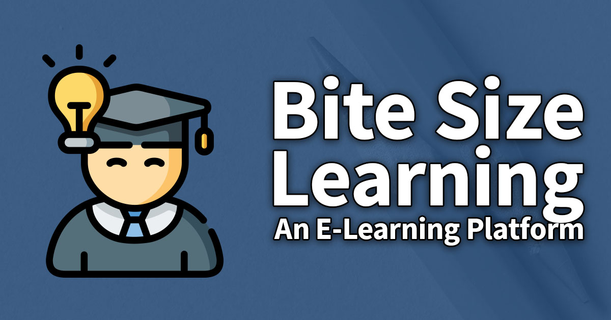 Bite Size Learning Blog Image