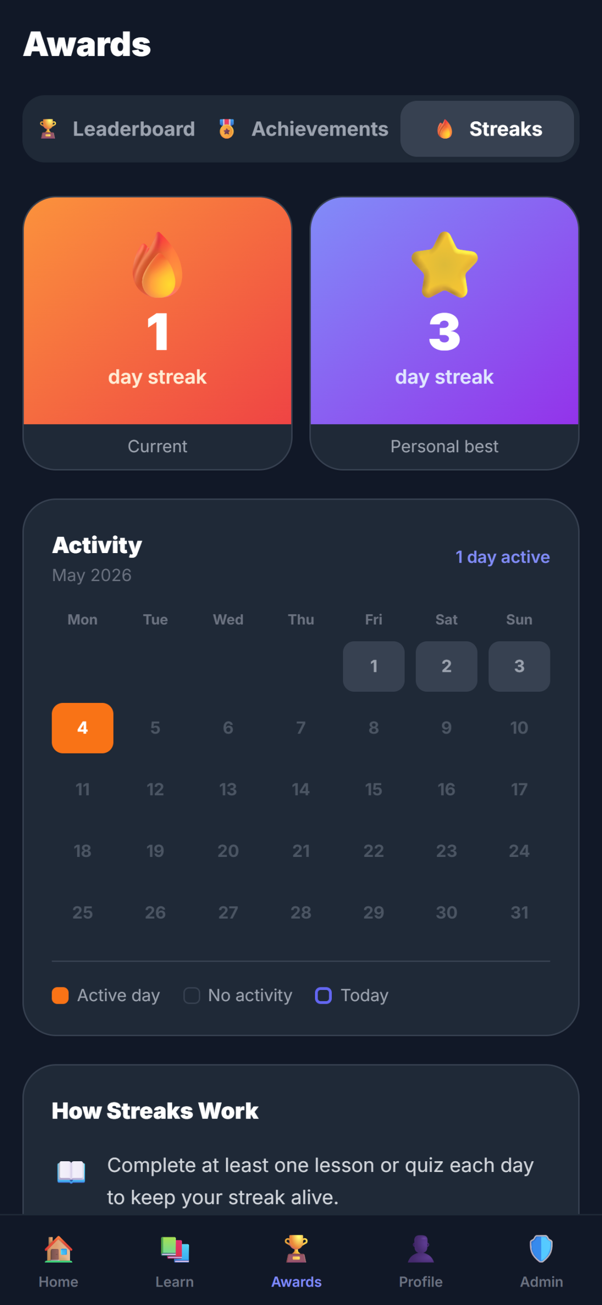 Streaks